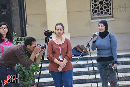 صور ندوة سمير غانم بمهرجان القاهرة السينمائى (3)