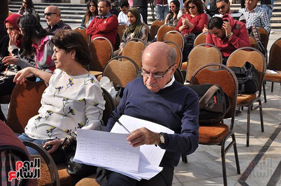 صور ندوة سمير غانم بمهرجان القاهرة السينمائى (24)