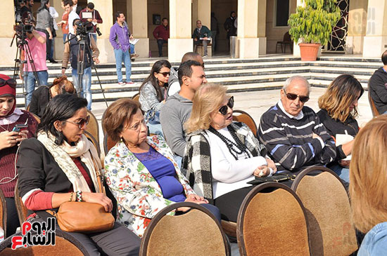 صور ندوة سمير غانم بمهرجان القاهرة السينمائى (29)