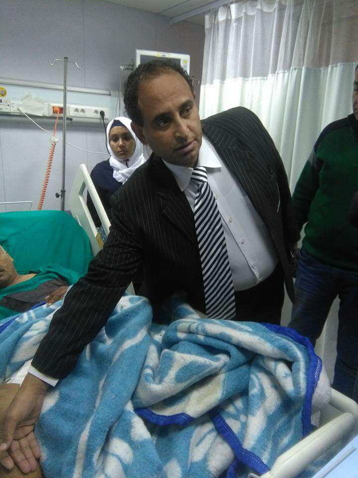 عربى محمد، وكيل وزارة الصحة بشمال سيناء (1)