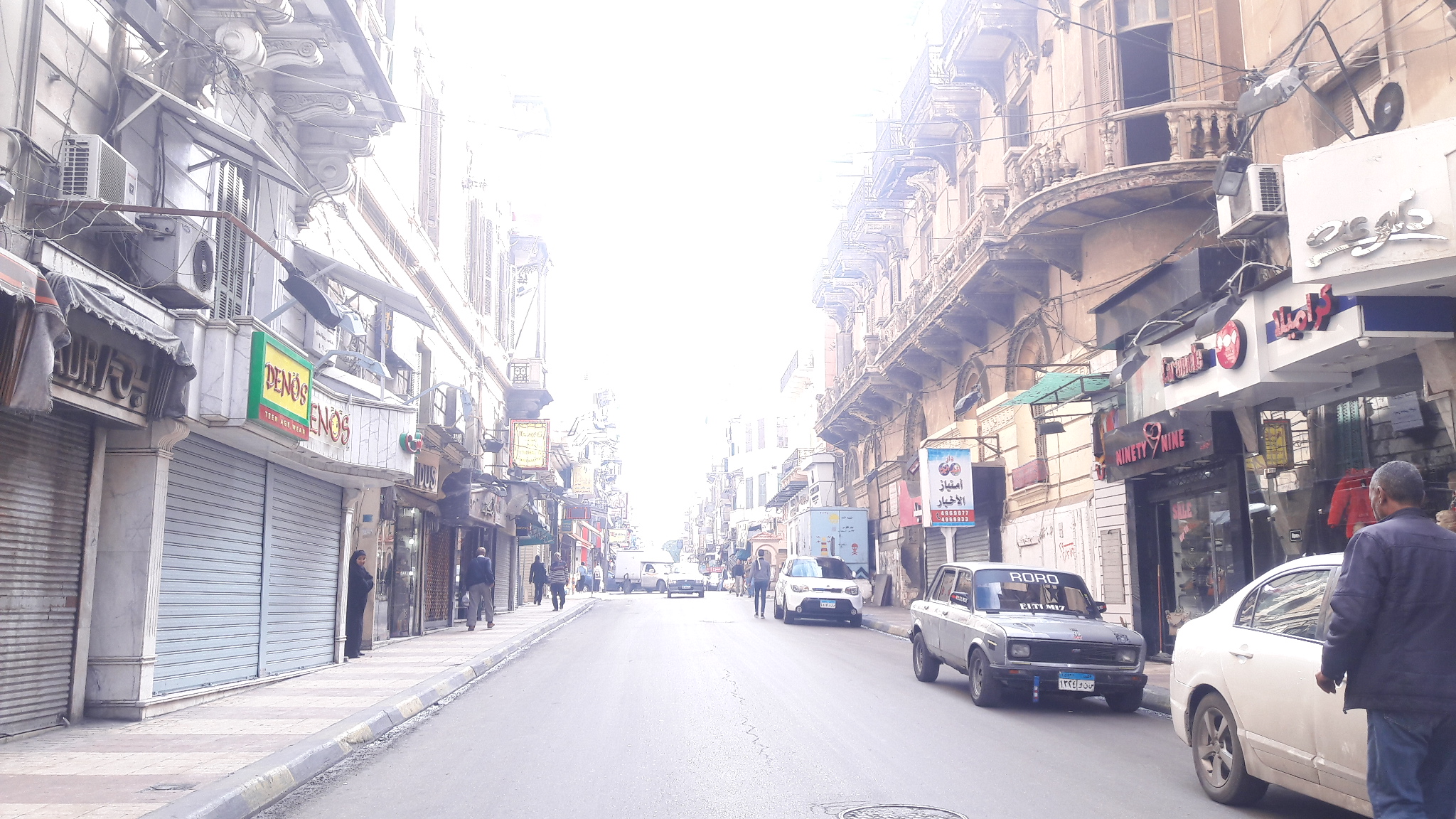 شارع النبى دانيال العتيق