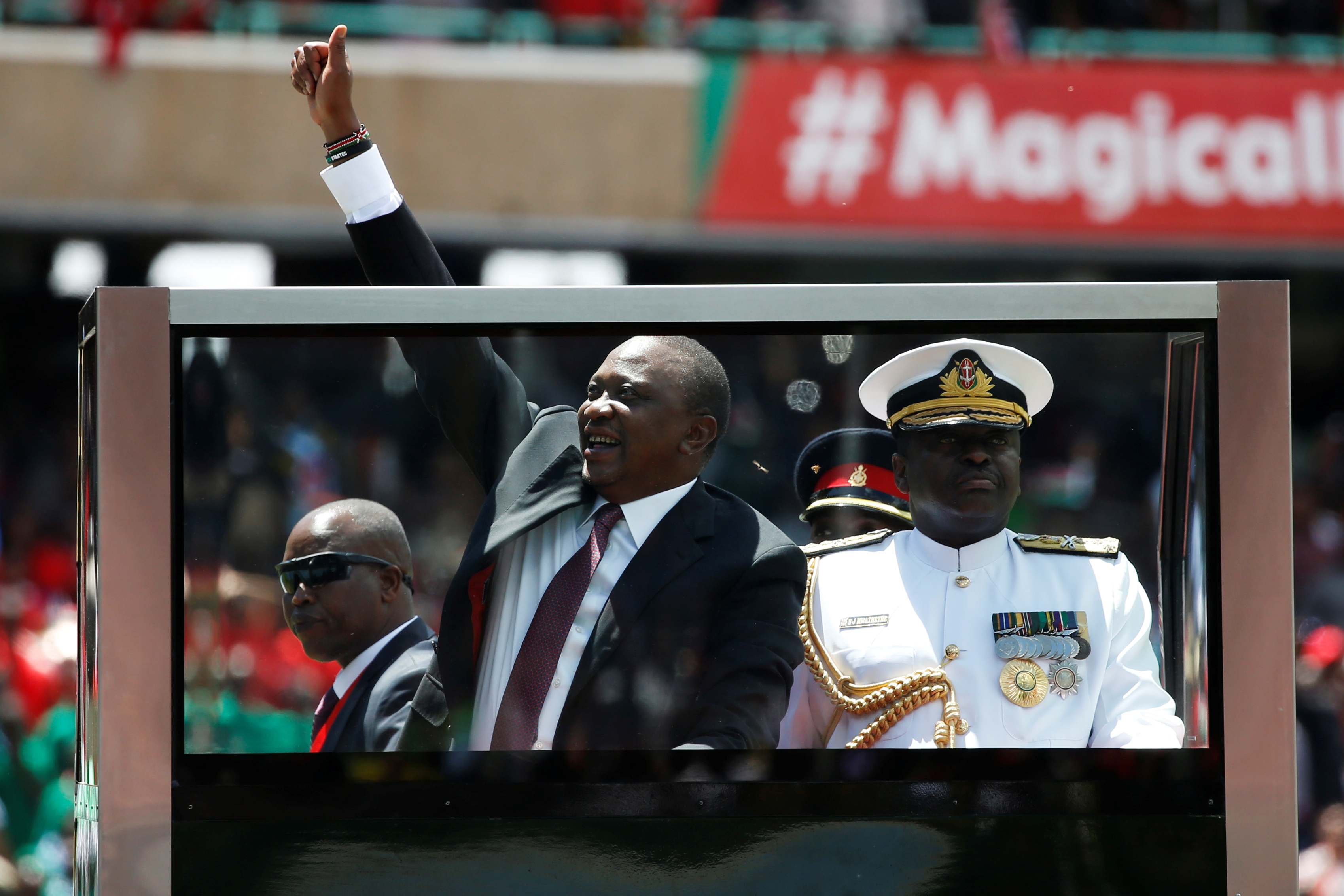 الرئيس الكينى أوهورو كينياتا