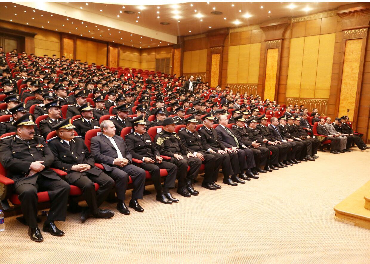 قيادات وزارة الداخلية و مديرية امن القاهرة خلال الندوة