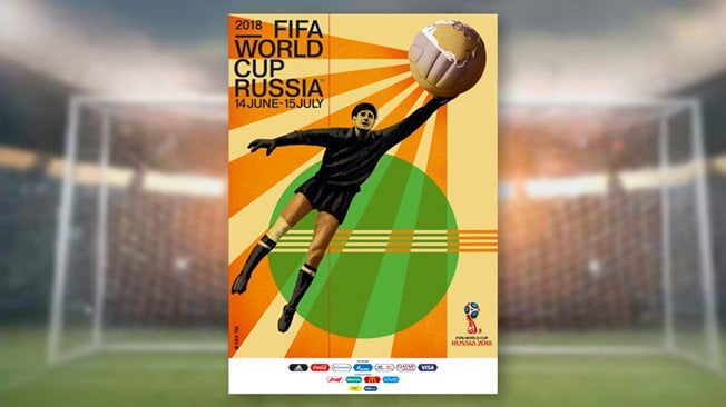ملصق كأس العالم 2018