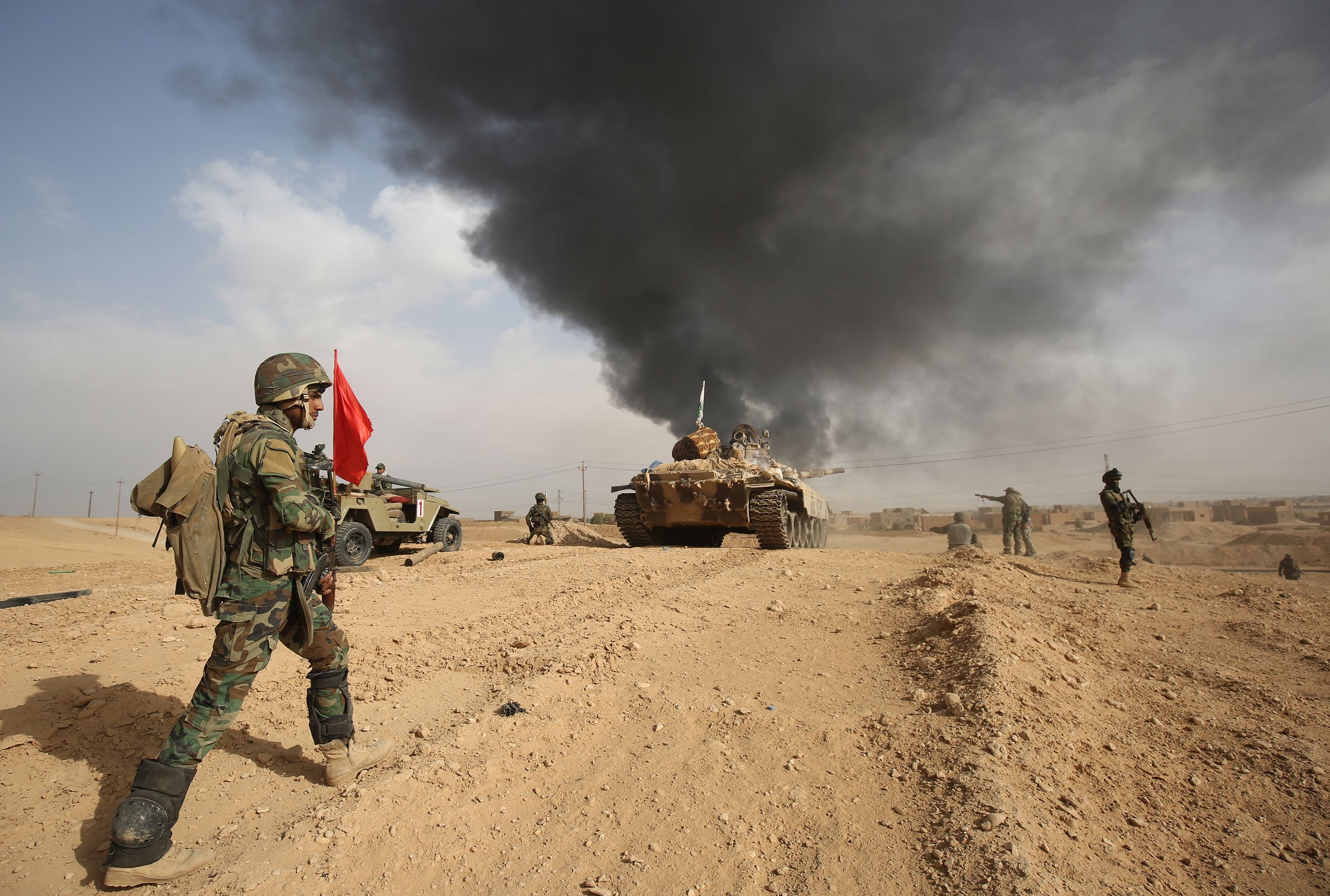 القوات العراقية فى القائم