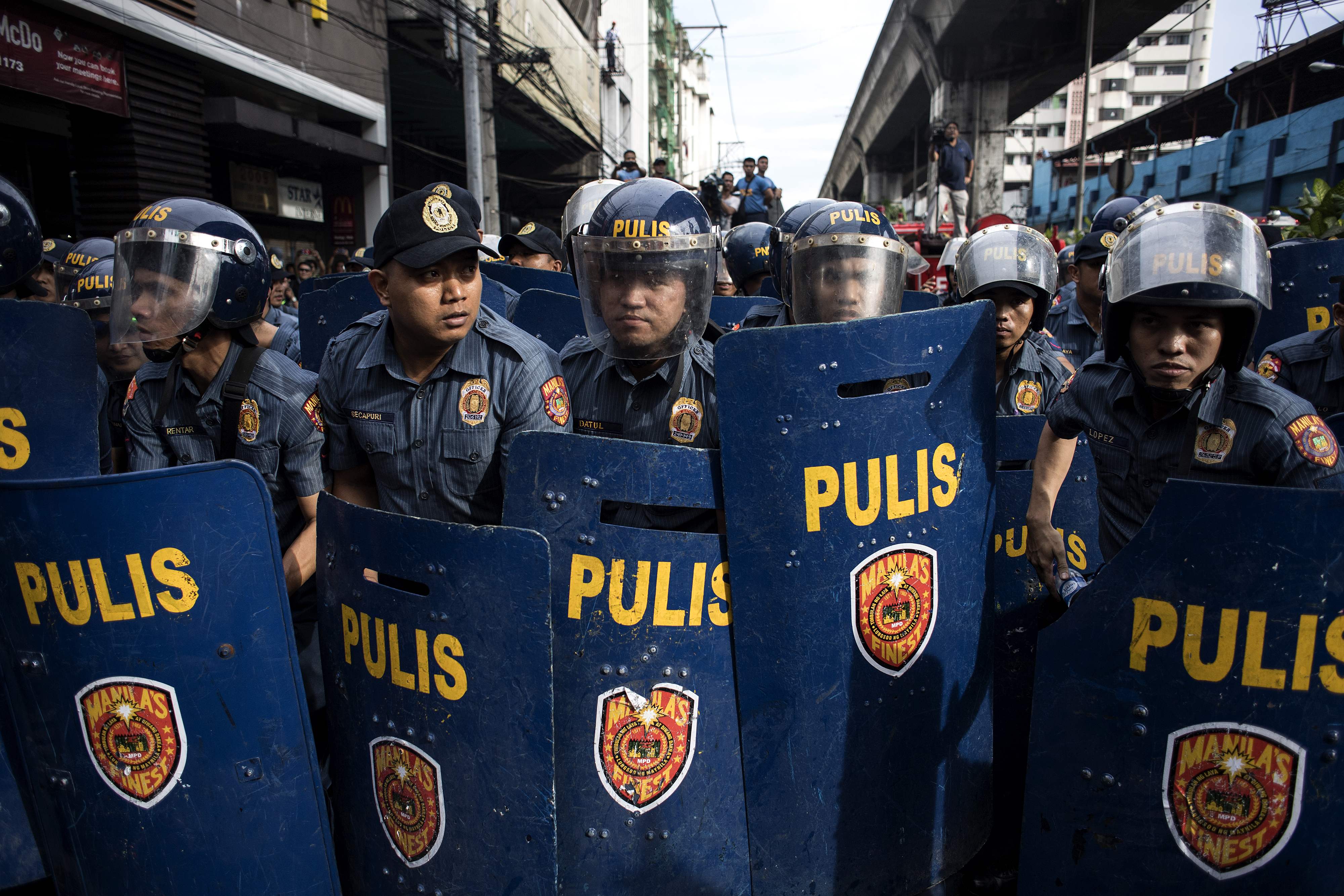 قوات الشرطة الفلبينية