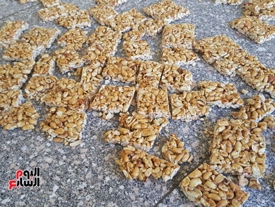  الحلوى بعد التجهيز