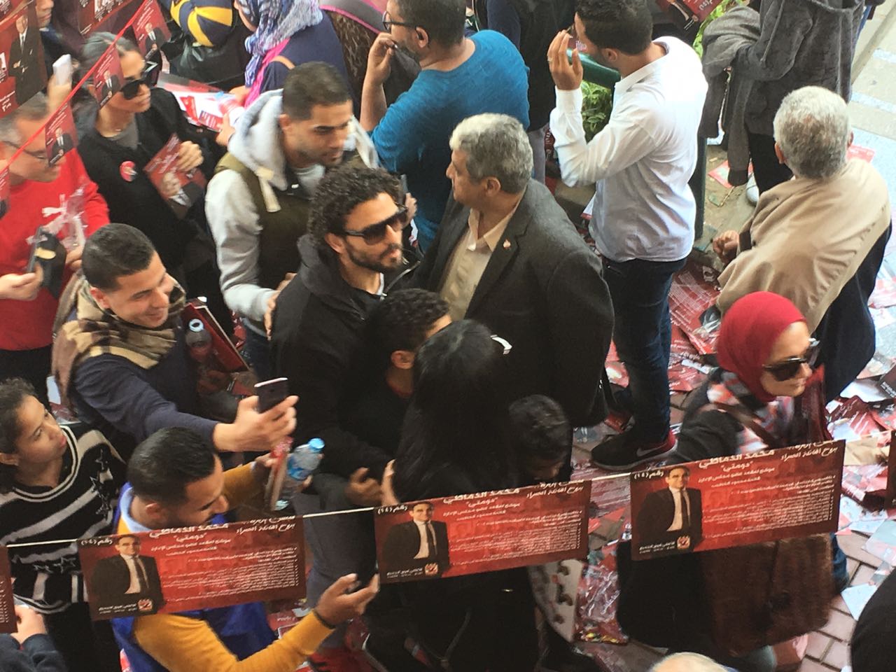 جانب من حضور غالى جانب من حضور غالى