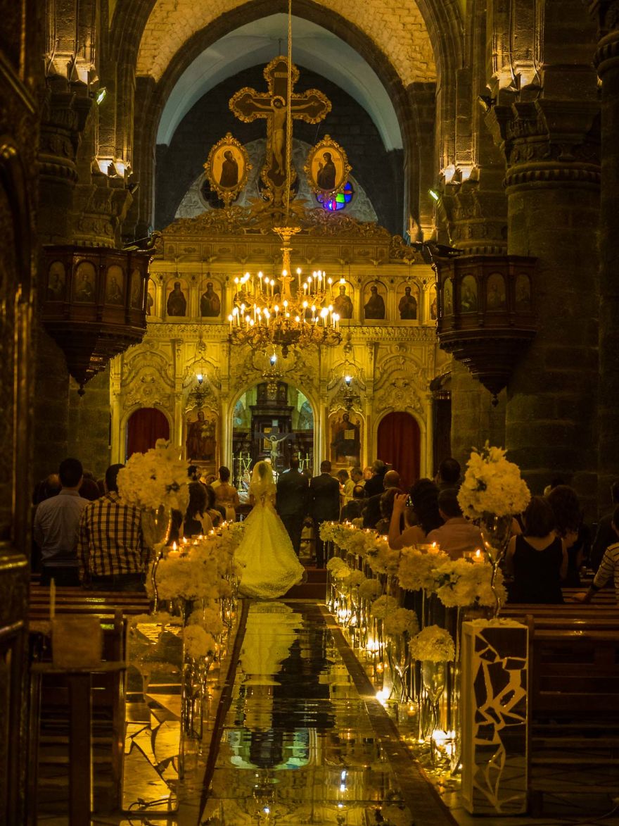 زفاف مسيحى فى دمشق