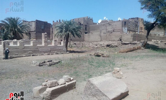 معبد-مونتو-إلة-الحرب-بمدينة-الطود-جنوب-الأقصر-تحفة-فرعونية-تاريخية--(8)