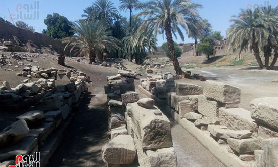 معبد-مونتو-إلة-الحرب-بمدينة-الطود-جنوب-الأقصر-تحفة-فرعونية-تاريخية--(6)