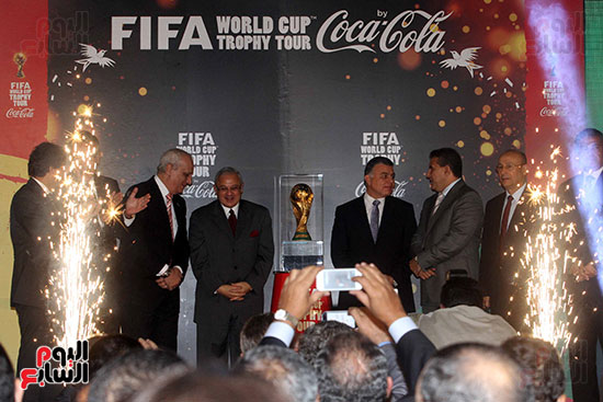 احتفالية وصول كأس العالم إلى مصر 2013‎