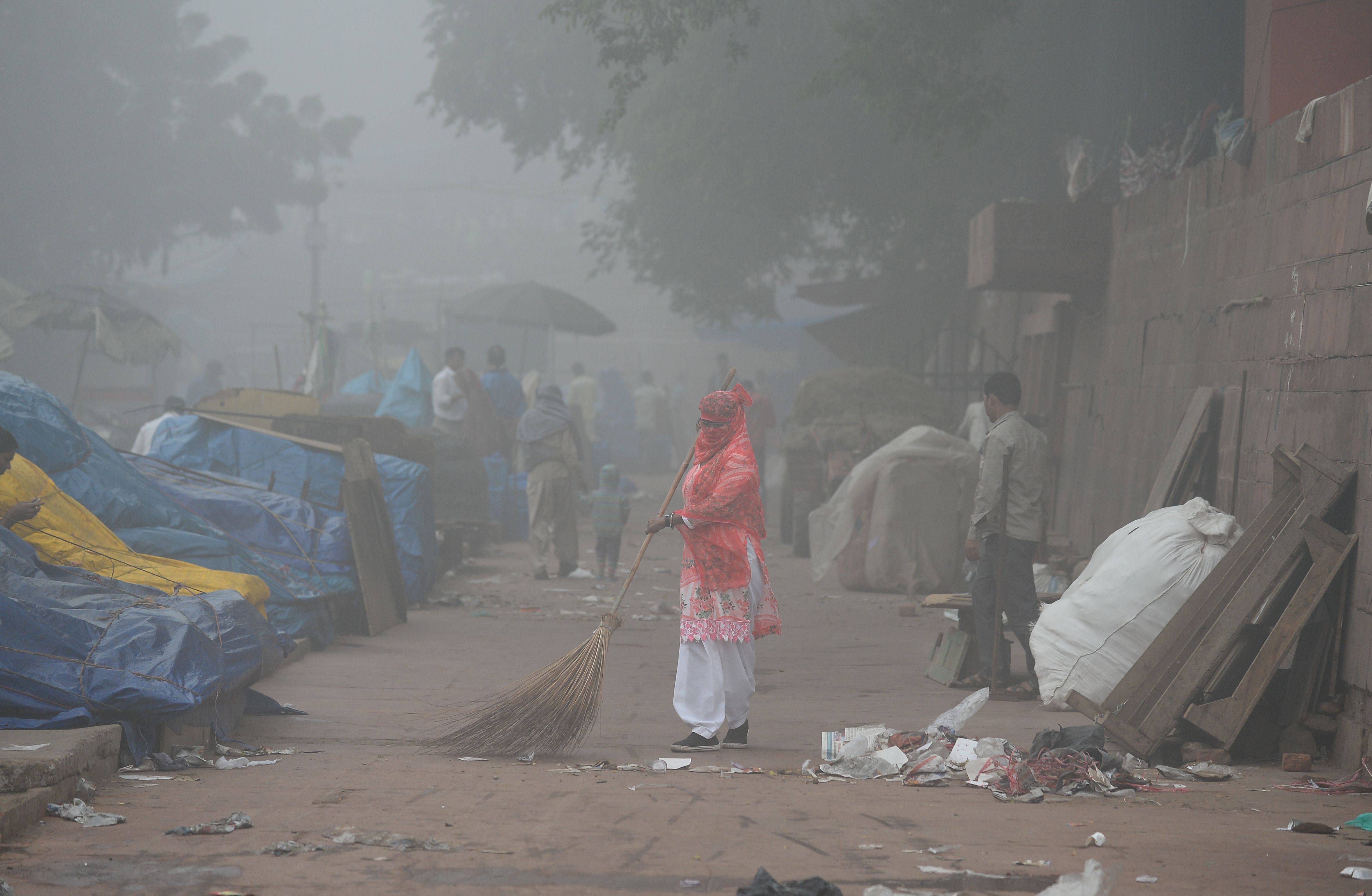 الضباب الدخانى فى الهند