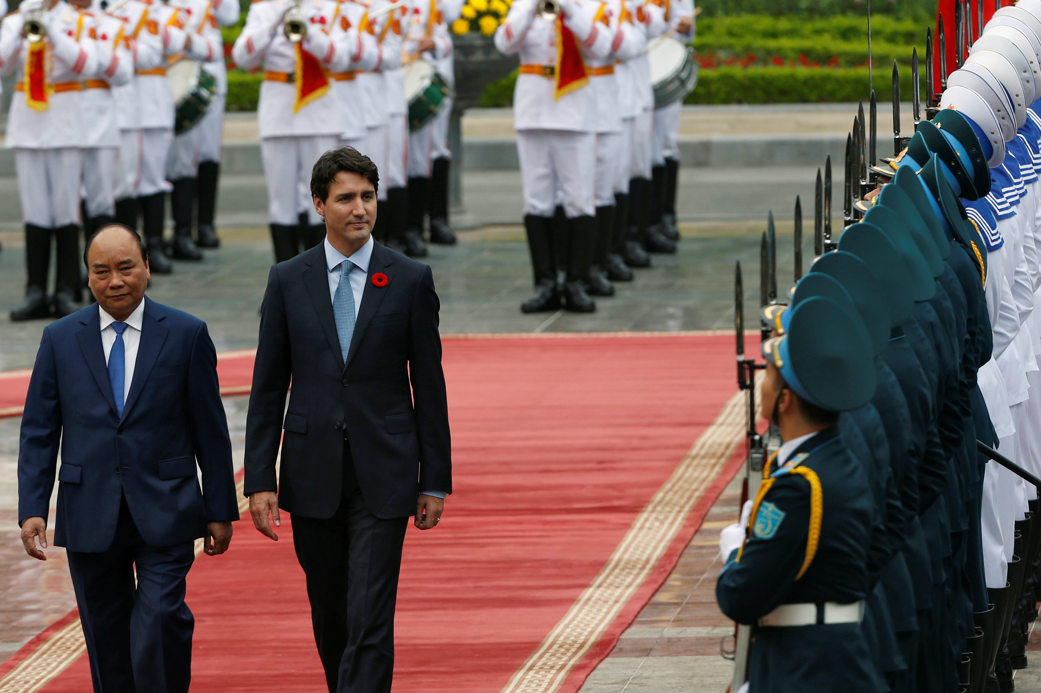 استقبال رئيس الوزراء الكندى جوستين ترودو فى فيتنام