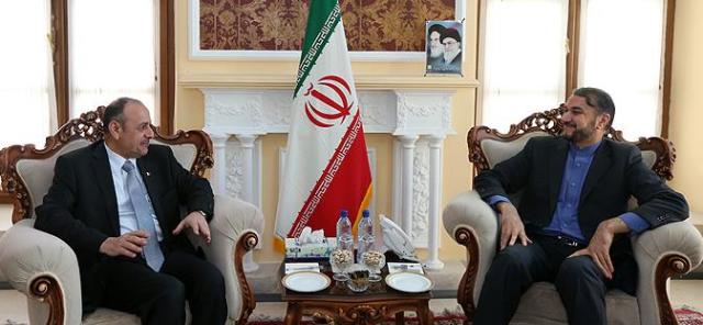 السفير القطرى فى إيران يلتقى عبداللهيان