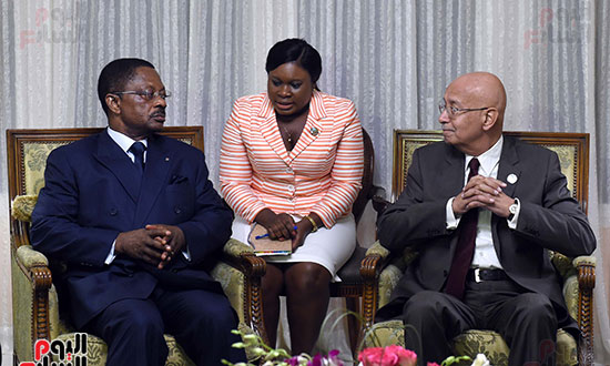 شريف إسماعيل يلتقى رئيس وزراء غينيا الاستوائية (2)