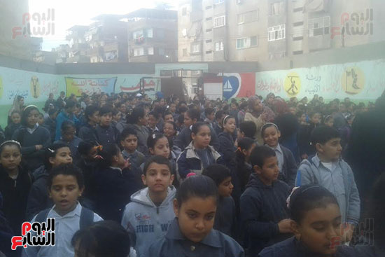  طلبة المدارس ينتفضون مع القدس بطابور الصباح