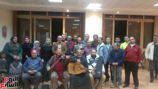  فرقة الموسيقة العربيه مع اليوم السابع بالمركز الثقافي