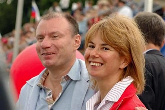 Vladimir Potanin and Natalia Potanina