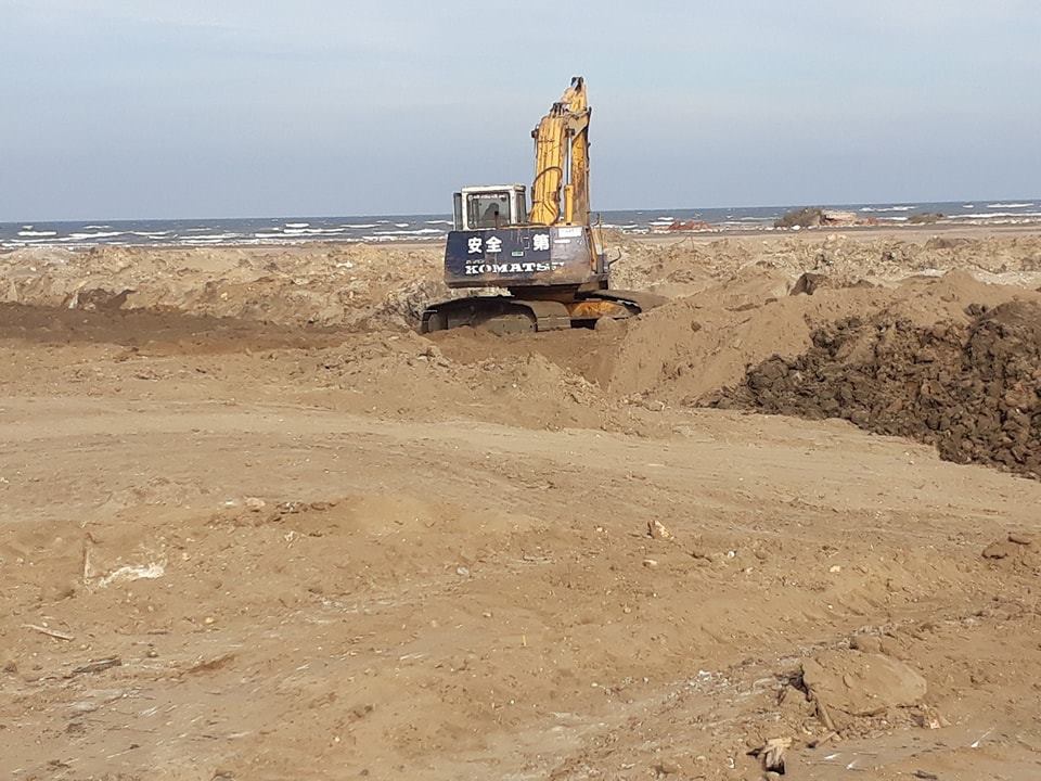   أعمال انشاء محطة تحلية مياه البحر غرب بورسعيد