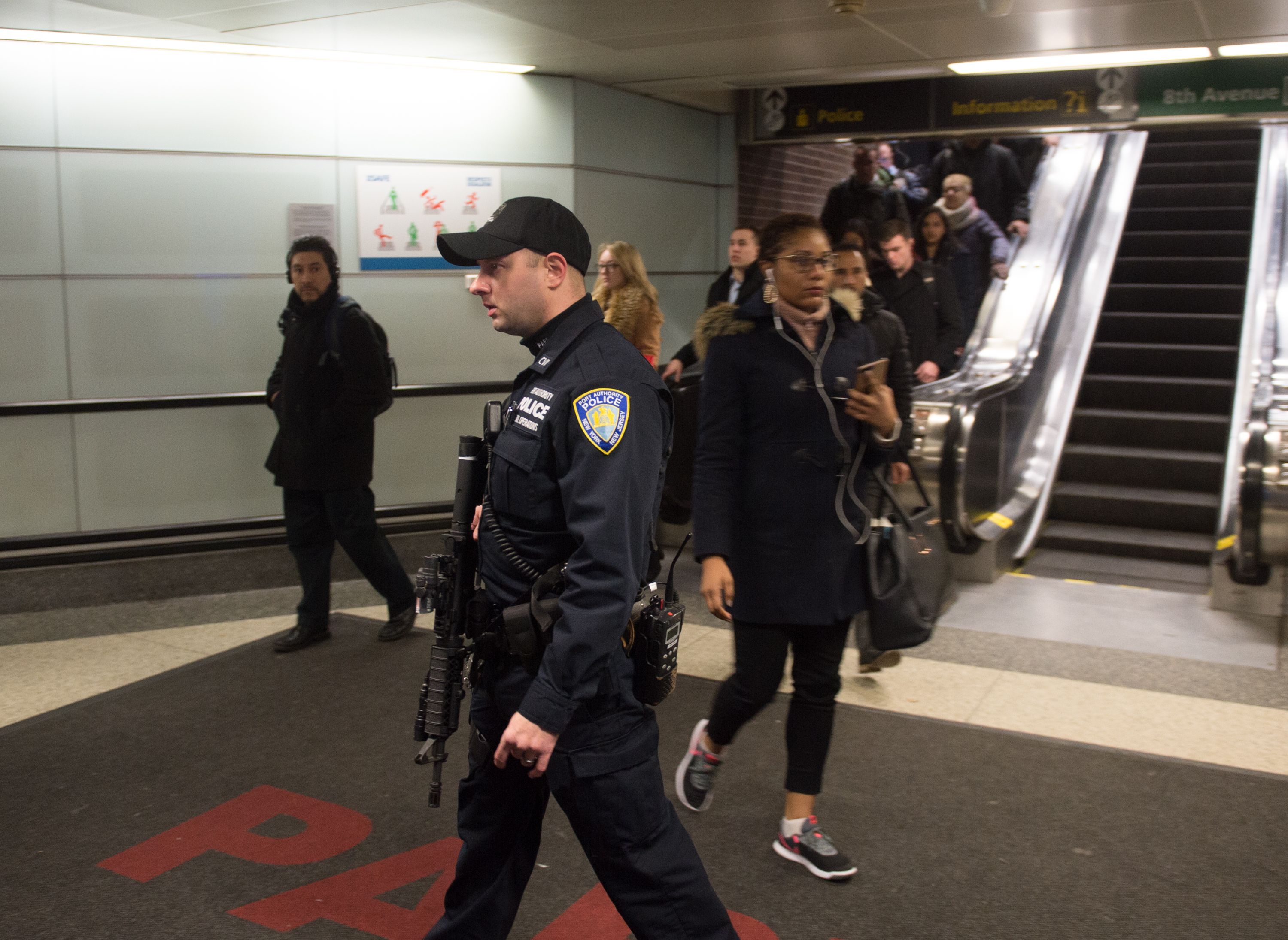 الشرطة الأمريكية تنتشر بمحطة مترو مانهاتن