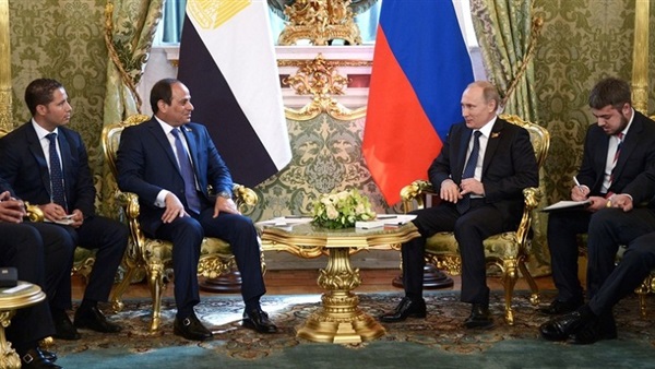 تفاهم مصرى روسي فى العديد من الملفات