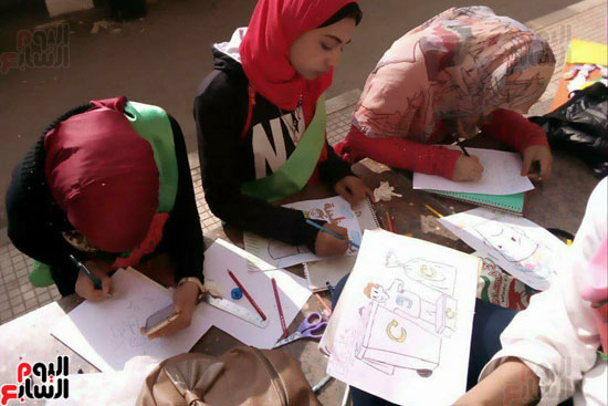 مسابقة فنية للرسم (3)
