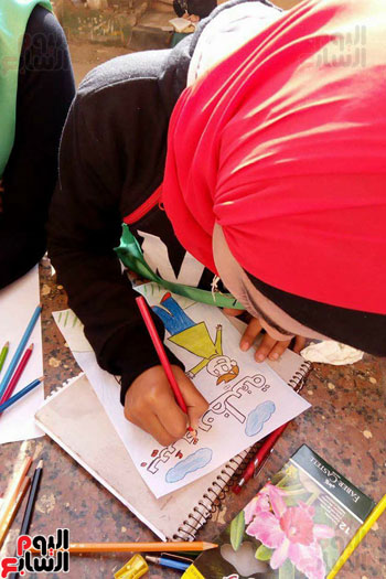 مسابقة فنية للرسم (4)