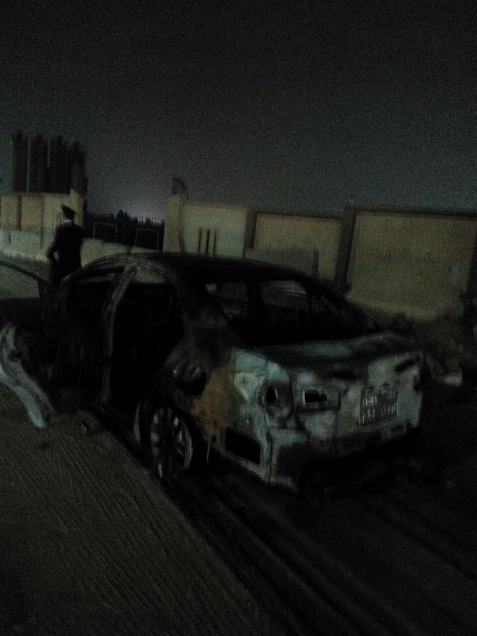حريق سيارة (2)