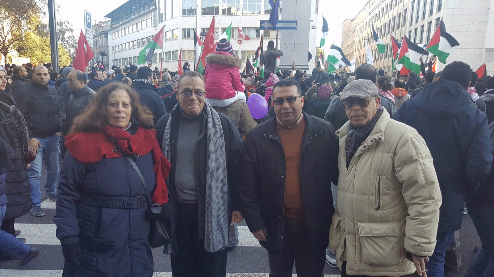 وقفة احتجاجية للجالية المصرية بإيطاليا  (1)