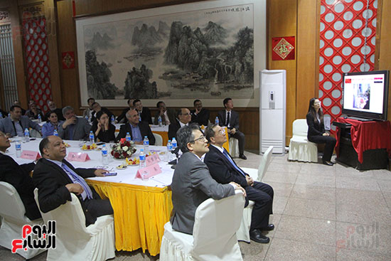 صور الصالون الصينى المنعقد فى السفارة تحت عنوان ذكرياتى مع الصين (60)