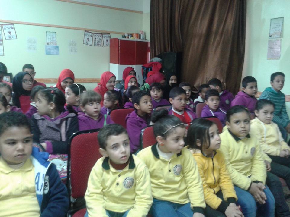             الحضور من الاكفال بالندوة من تلاميذ مدرسة فوه الرسمية للغات