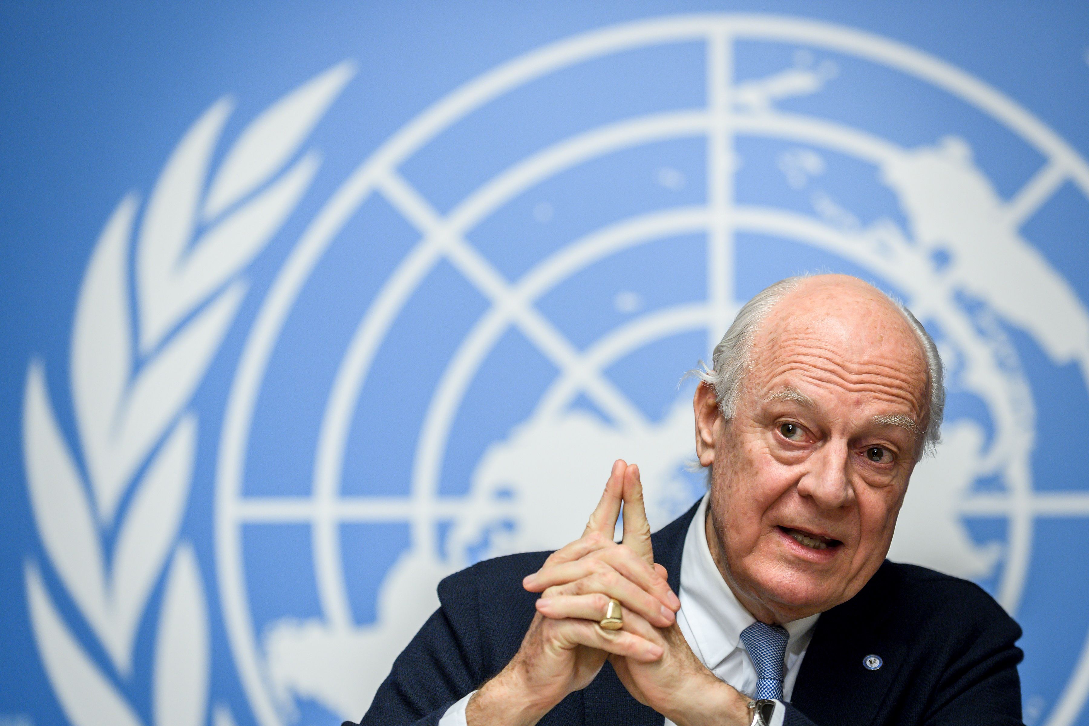 المبعوث الخاص للأمم المتحدة إلى سوريا ستيفان دي ميستورا
