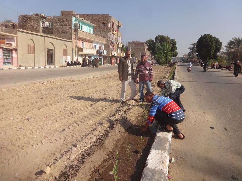 اعمال تطوير شوارع مدينة الاقصر التاريخية (1)