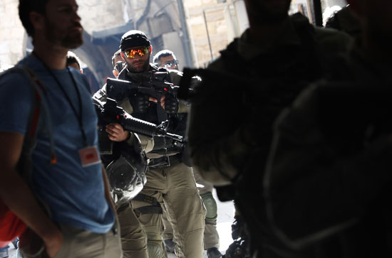 قوات الاحتلال تستعد لمواجهة مسيرات الفلسطينيين