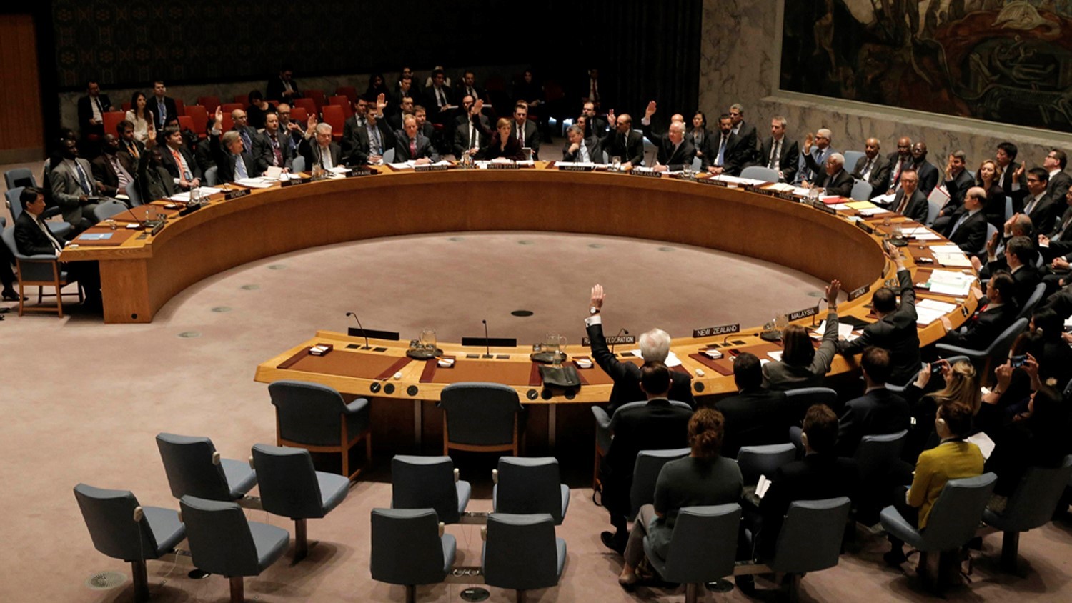 اجتماع مجلس الأمن