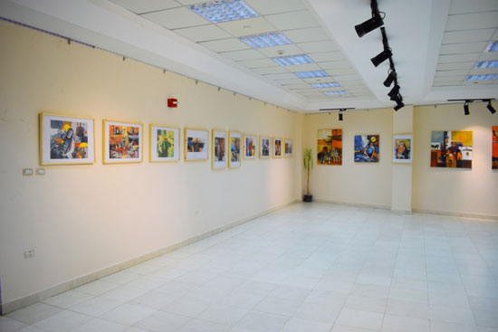  لوحات الحياة اليومية للفنان سمير الدهام بالأقصر