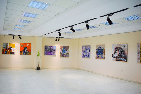  معرض لوحات الفنانين السعوديان داخل محافظة الاقصر