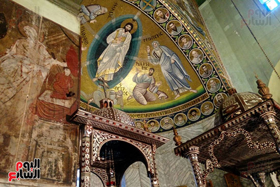 افتتاح-مكتبة-دير-سانت-كاترين--وفسيفساء-التجلي--(2)