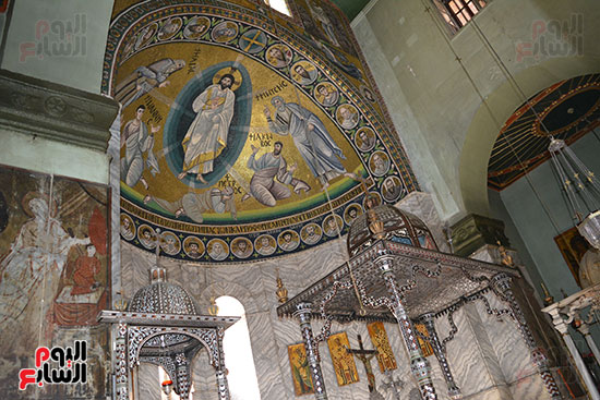 افتتاح-مكتبة-دير-سانت-كاترين--وفسيفساء-التجلي--(7)