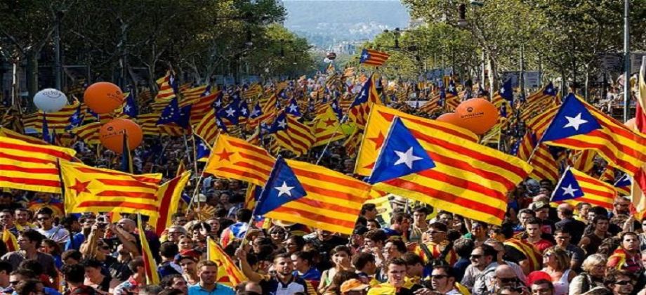 مظاهرات دعم استقلال كتالونيا