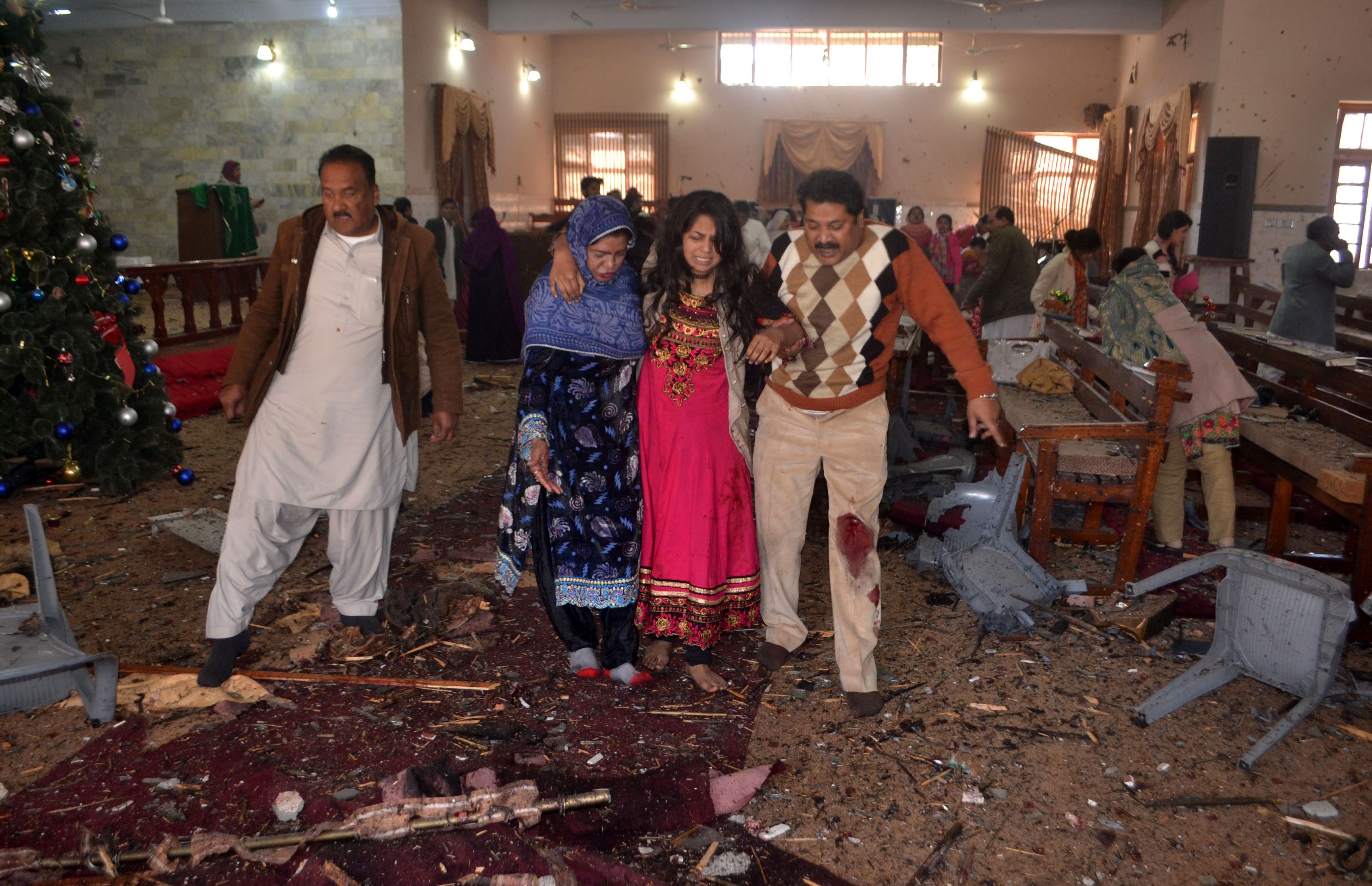 هجوم على كنيسة فى باكستان