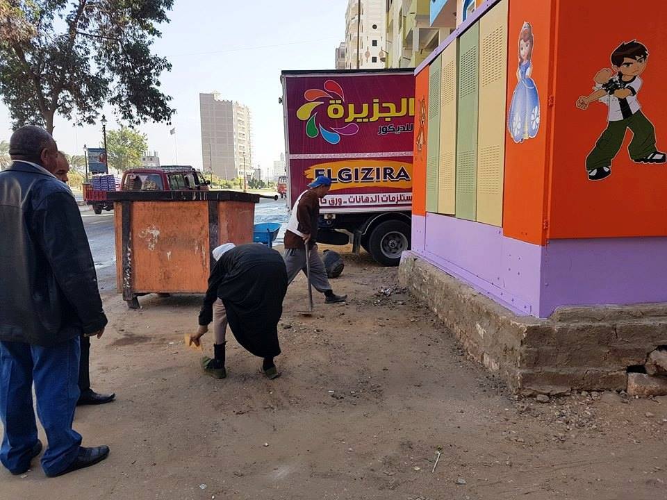 حمله تجميل الشوارع بسوهاج (21)