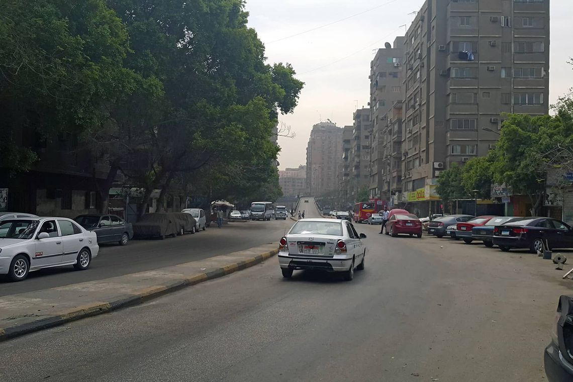 شارع السودان و حركة السيارات