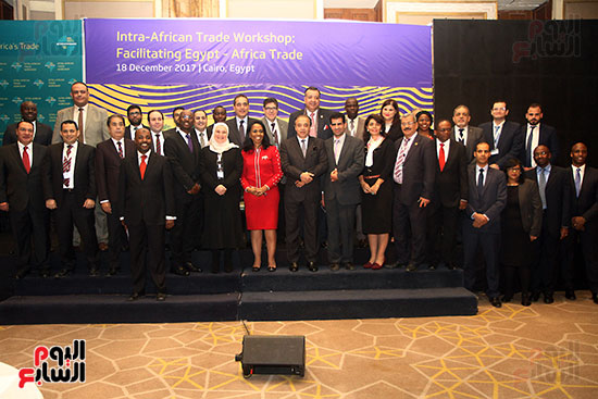 صور مؤتمر تنمية التجارة البينية بين مصر وإفريقيا  (21)