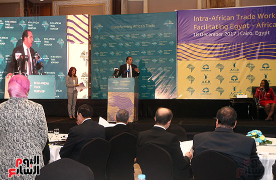 صور مؤتمر تنمية التجارة البينية بين مصر وإفريقيا  (15)
