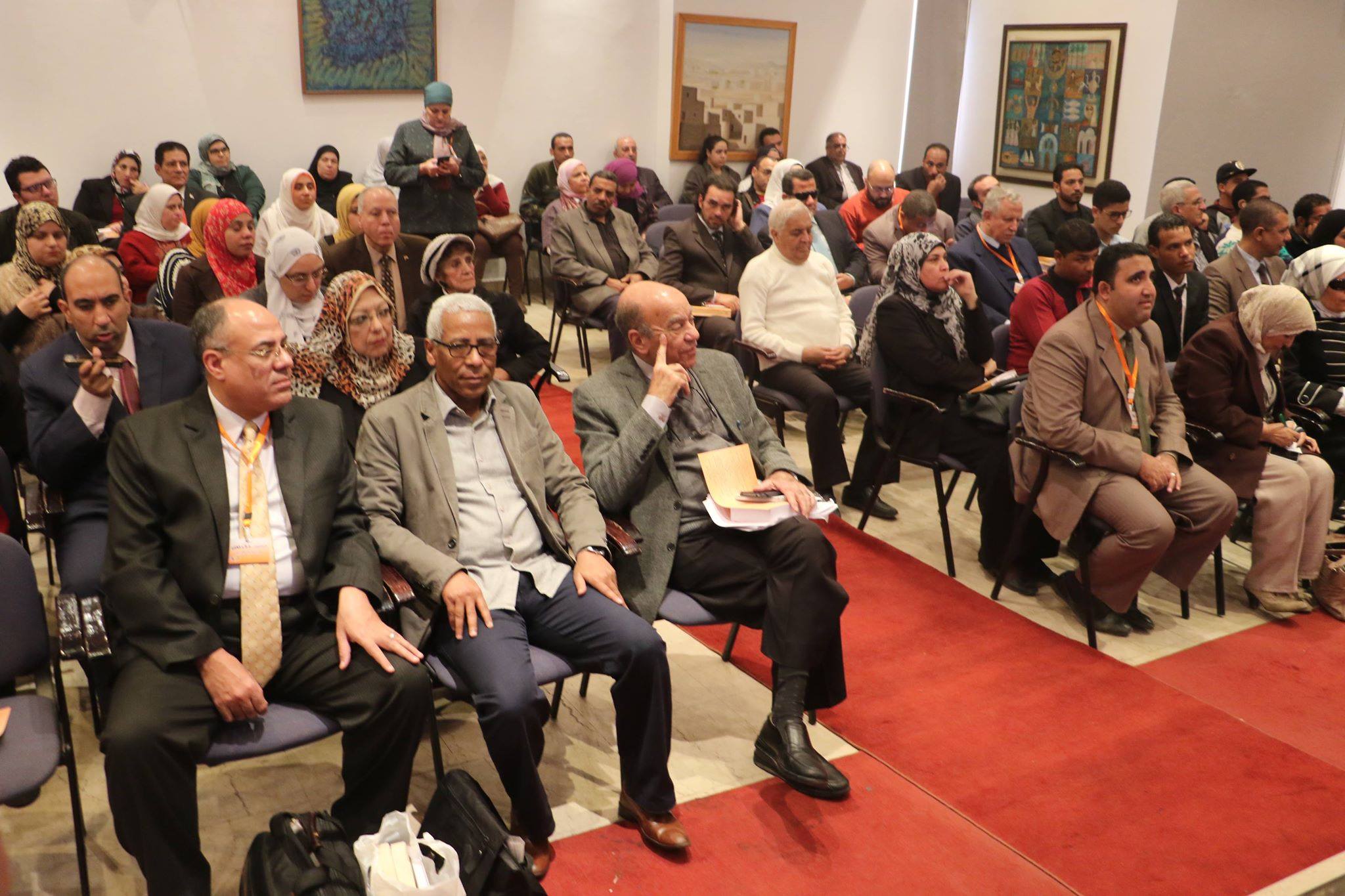 افتتاح مؤتمر التمكين الثقافى للمسنين بالمجلس الأعلى للثقافة (7)