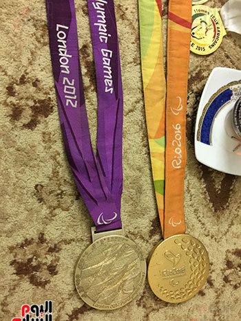   ميداليات ذهبية فى اولمبياد لندن والبرازيل