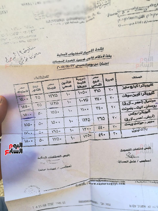 انواع من السجائر الصيني والمحلي