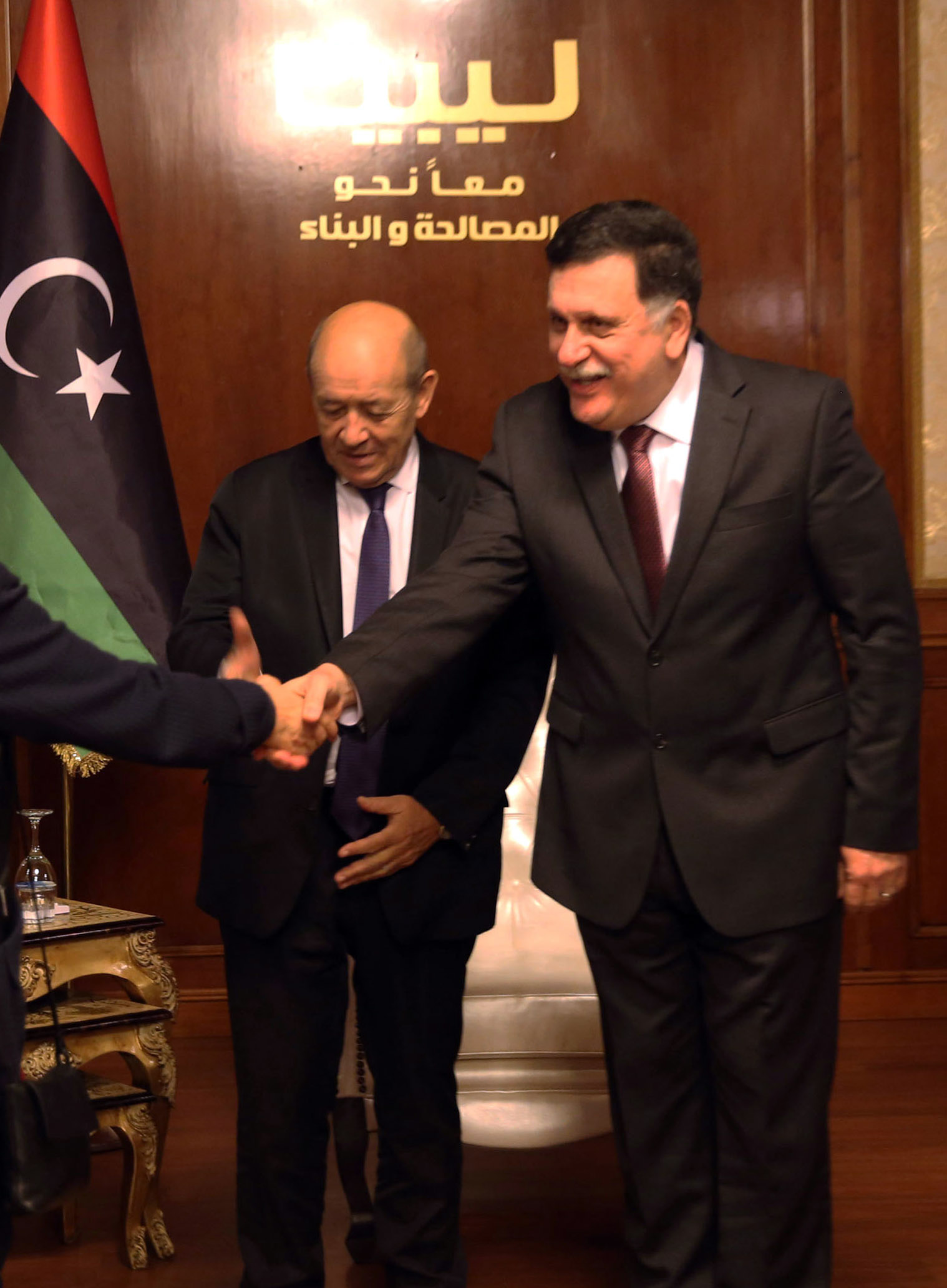 السراج ووزير الخارجية الليبى